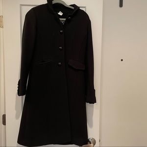 J Crew Long Wool Coat